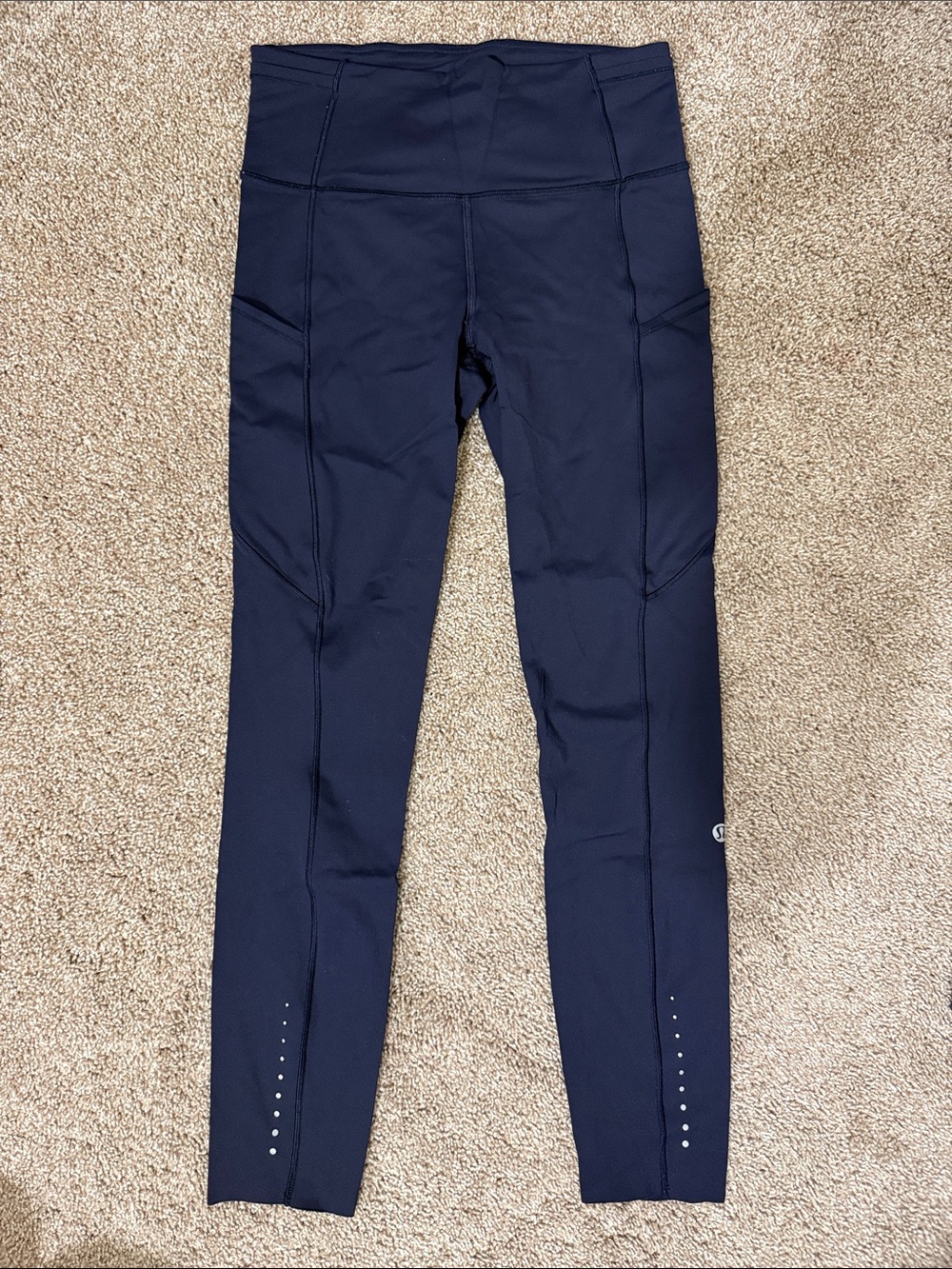 lululemon athletica Navy High-Rise Performance Leggings
